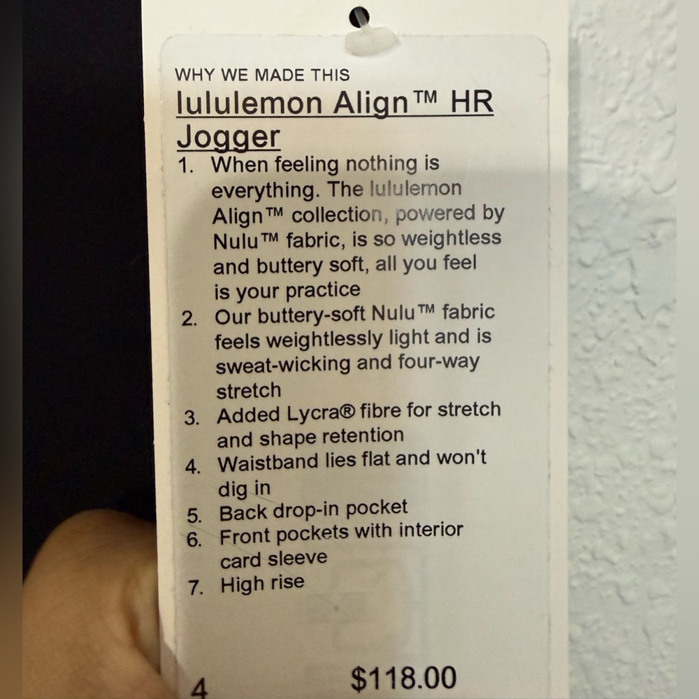 Lululemon Athletica Align HR Joggers - Picture 4 of 7